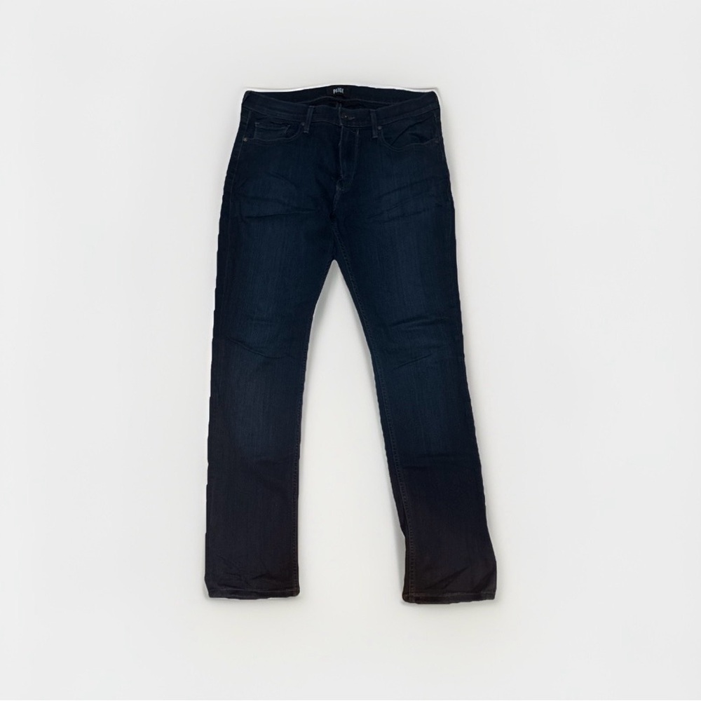 PAIGE Men's Dark Indigo Straight Jeans